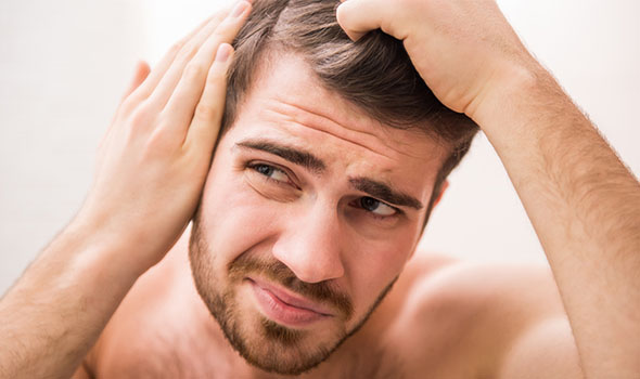 دلیل ریزش مو شدید در مردان