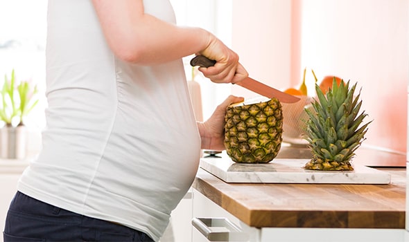 آناناس در دوران بارداری