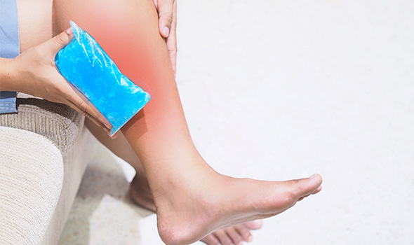 درمان درد ماهیچه پشت ساق پا