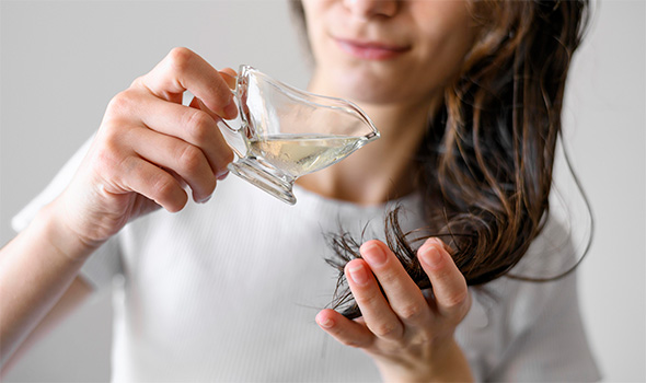 نحوه استفاده از گلیسیرین برای مو